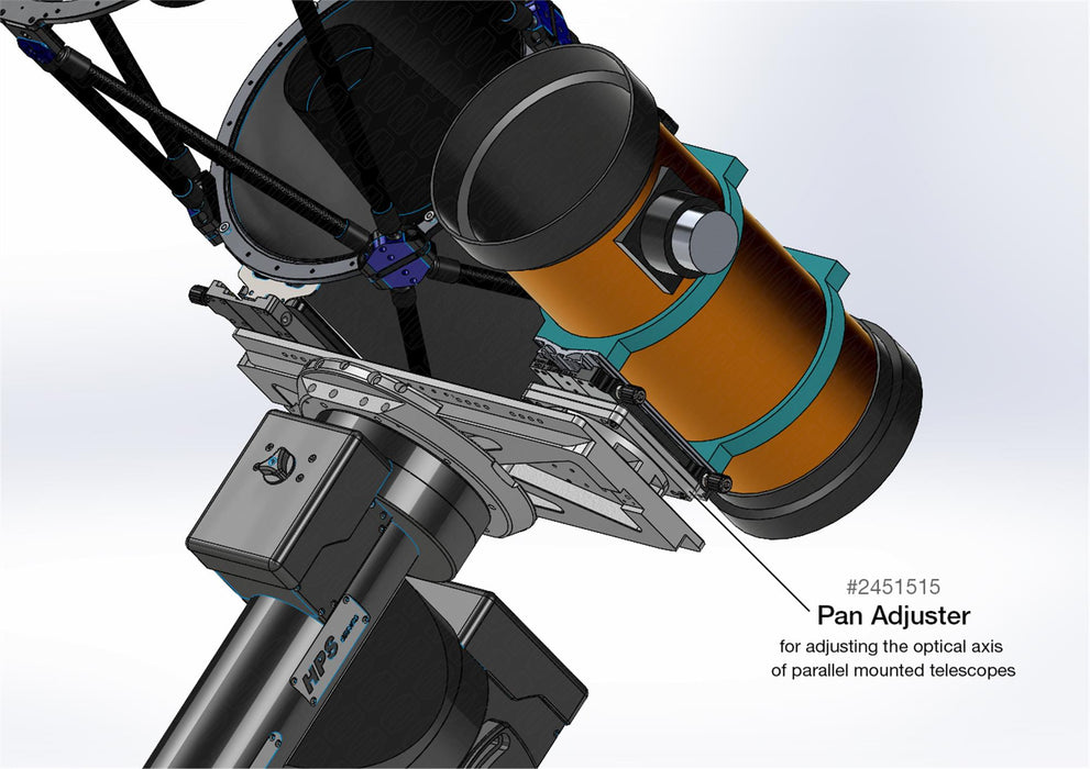 Baader Pan Adjuster for adjusting the optical axis of parallel mounted telescopes
