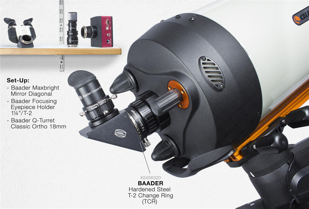 Baader SC / HD Ultra Short T-Adaptor, 9mm optical length