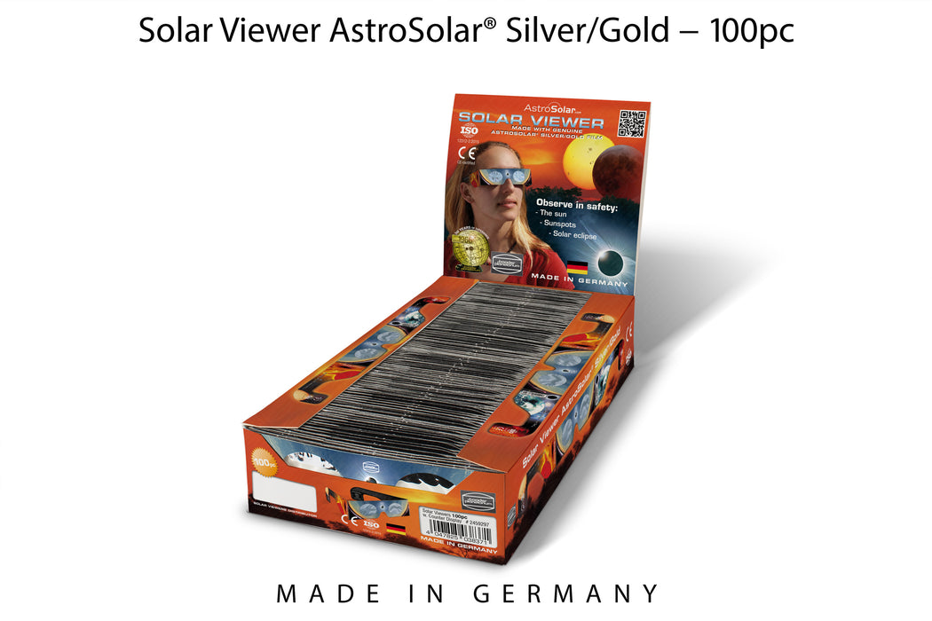 Solar Viewer AstroSolar® Silver/Gold (10pc, 25pc, 100pc)