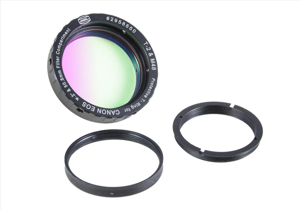 Baader zero-tolerance protective Canon DSLR T-Ring T-2/M48 and 2"