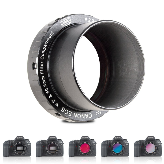 Baader zero-tolerance protective Canon DSLR T-Ring T-2/M48 and 2"