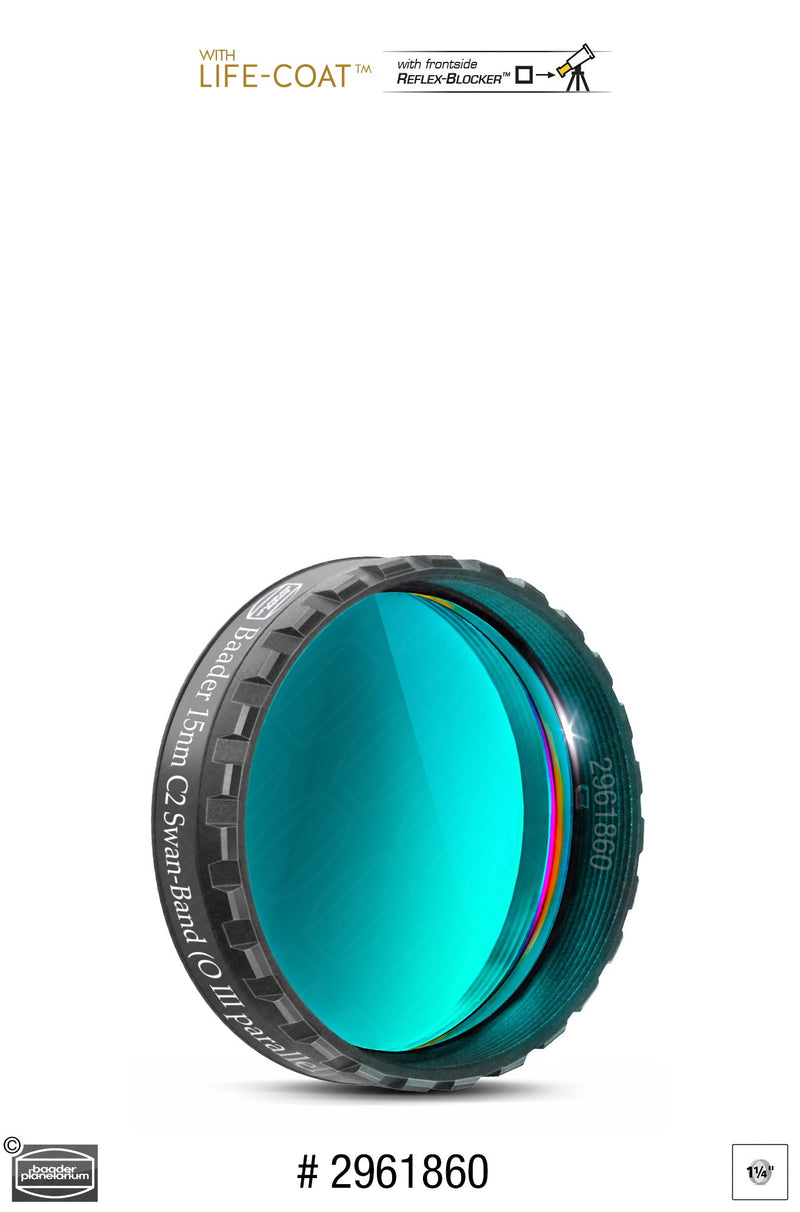 Baader C2 Swan-Band Filter (15nm)- OIII Parallel