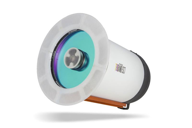 Triband-SCT- Schmidt-Cassegrain-based Multi-Purpose-Telescope, for Sun and Deep Sky