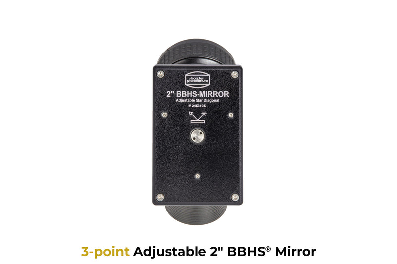 Baader 2" BBHS® Mirror Diagonal with 2" ClickLock Clamp and Adjustment Function
