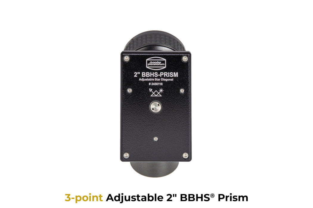 Baader 2" BBHS ® Prism Star Diagonal Prism with 2" ClickLock Clamp and adjustment function