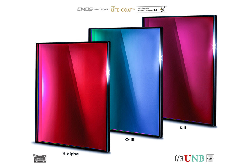 Baader 3.5 / 4nm f/3 Ultra-Highspeed Filters- CMOS-optimized (H-alpha / O-III / S-II)