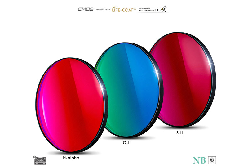 Baader 6.5nm Narrowband Filters- CMOS-optimized (H-alpha, O-III, S-11)
