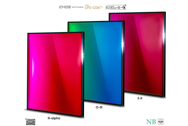Baader 6.5nm Narrowband Filters- CMOS-optimized (H-alpha, O-III, S-11)