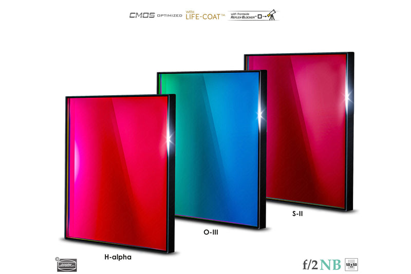 Baader 6.5nm f/2 Highspeed Filters- CMOS-optimized (H-alpha, O-III, S-11)