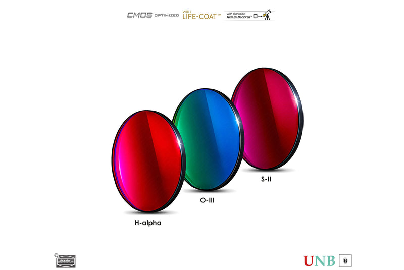 Baader 3.5nm / 4nm Ultra-Narrowband Filters- CMOS-optimized (H-alpha, O-III, S-11)