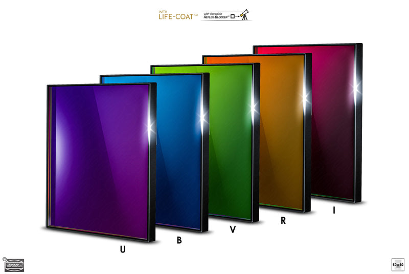 Baader UBVRI Bessel Filters- Photometric