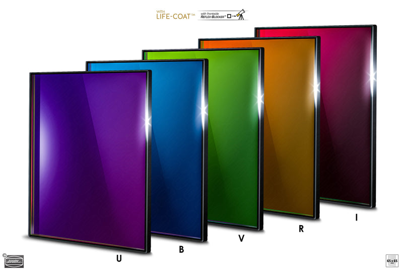 Baader UBVRI Bessel Filters- Photometric