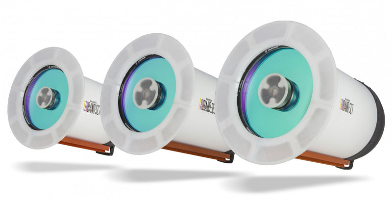 Triband-SCT- Schmidt-Cassegrain-based Multi-Purpose-Telescope, for Sun and Deep Sky