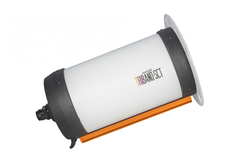 Triband-SCT- Schmidt-Cassegrain-based Multi-Purpose-Telescope, for Sun and Deep Sky