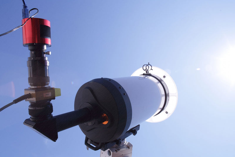 Triband-SCT- Schmidt-Cassegrain-based Multi-Purpose-Telescope, for Sun and Deep Sky