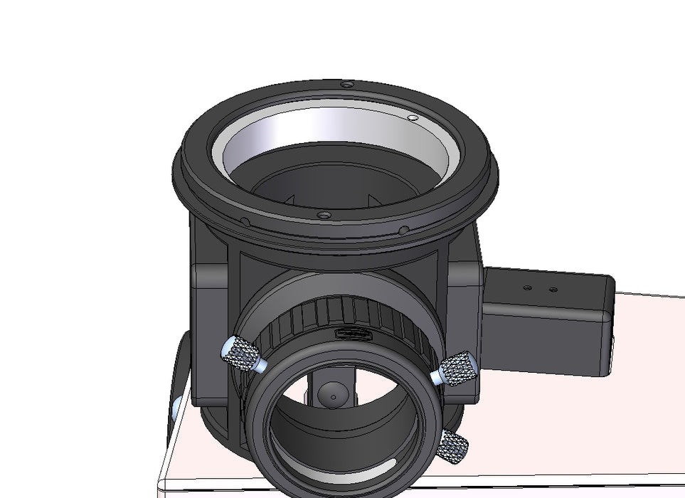 S58/ M68a Adapter, short (for Baches and 2" Mirror-/Prism-Diagonal)