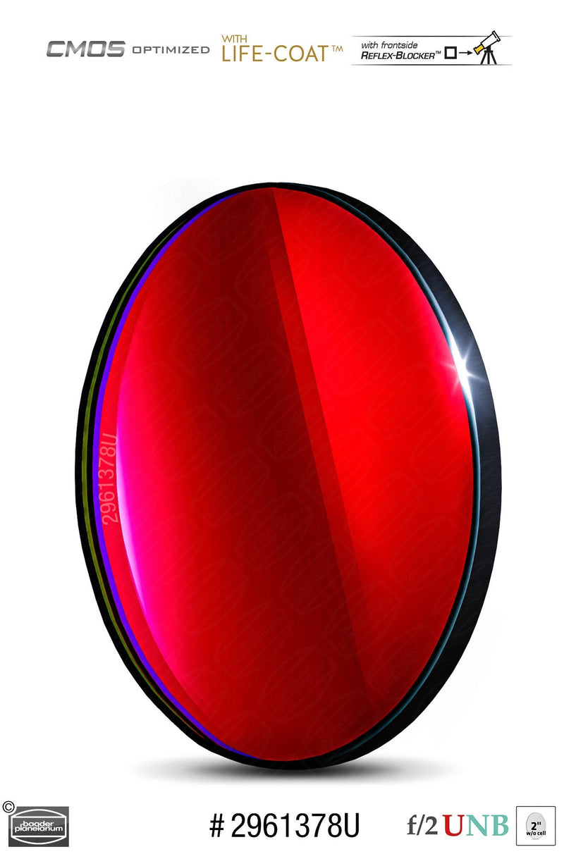 Baader 3.5 / 4nm f/2 Ultra-Highspeed Filters- CMOS-optimized (H-alpha / O-III / S-II)