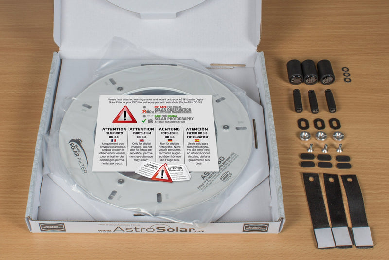 BDSF: OD 3.8 Baader Digital Solar Filter (80mm- 280mm)