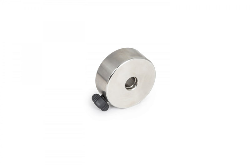 1kg Leveling weight 75x30mm, drilled for 16mm leveling counterweight bars