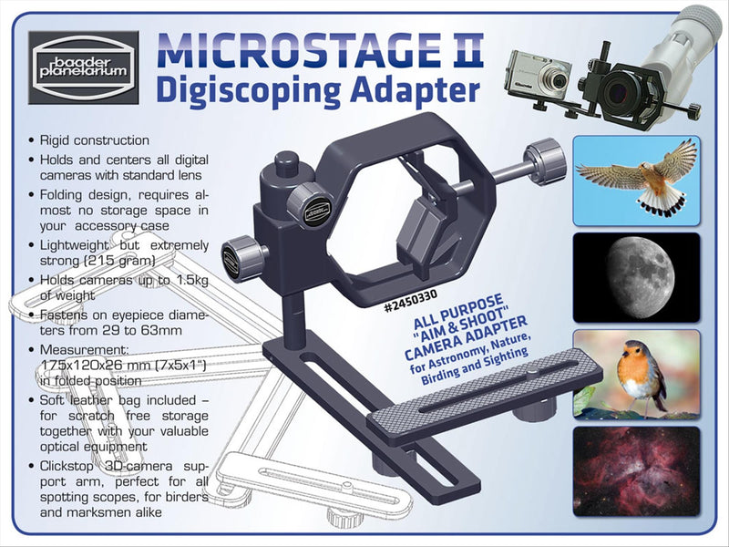 Microstage II Digiscoping Adapter