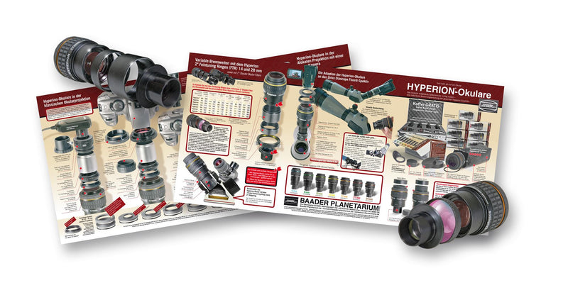 Baader Hyperion 68° Eyepiece Set (Complete)