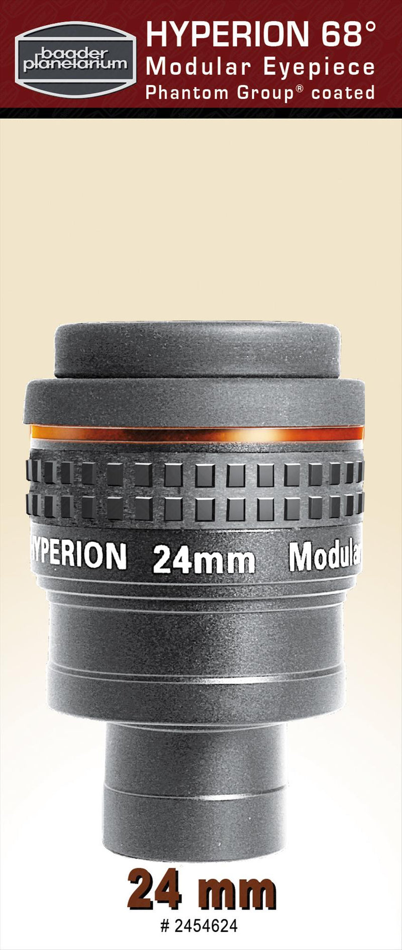 Baader 24mm Hyperion 68° Eyepiece- Non Variable