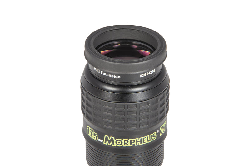Rubber/Metal foldable Morpheus® eyecup (M43-threaded)