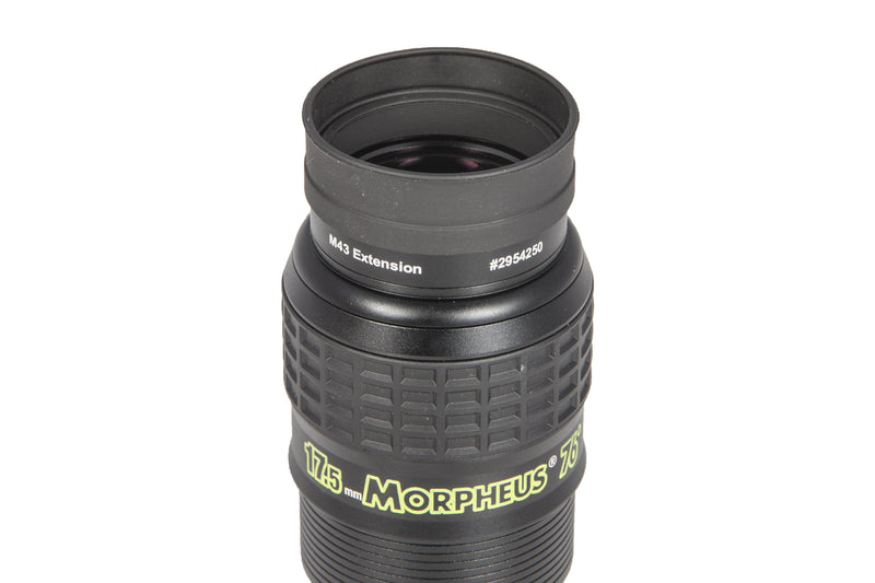Rubber/Metal foldable Morpheus® eyecup (M43-threaded)