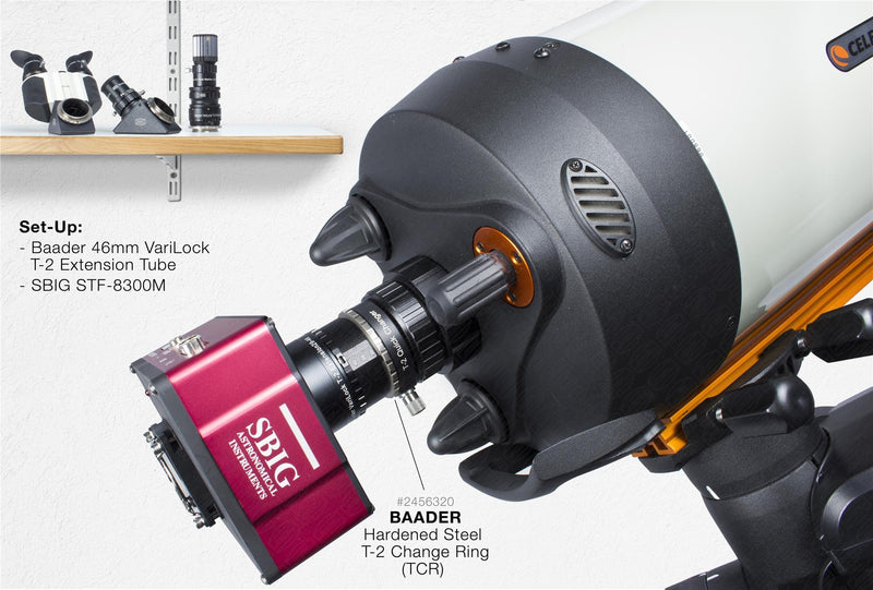 Baader SC / HD Ultra Short T-Adaptor, 9mm optical length
