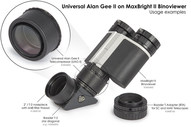Baader MaxBright® II Binoviewer with Case