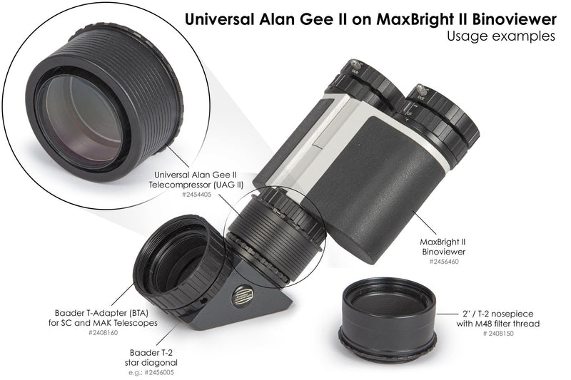 Baader MaxBright® II Binoviewer with Case