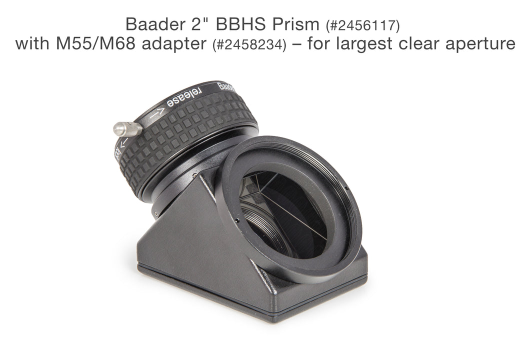Baader 2" BBHS ® Prism Star Diagonal Prism with 2" ClickLock Clamp