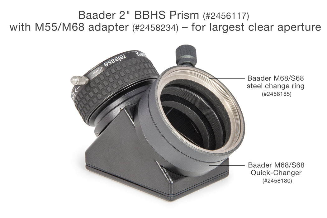 Baader M68/S68 Changer to fit Zeiss adapter system (dovetail clamp only)