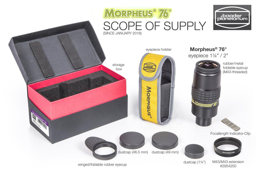 Morpheus® 76° Eyepiece Set (Complete)