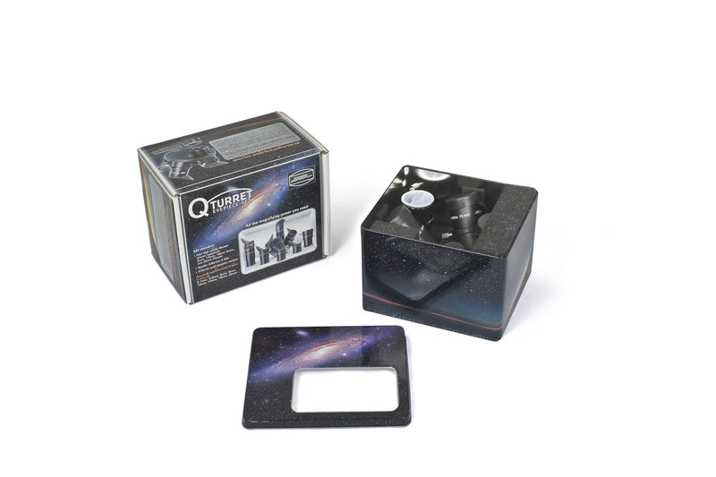 Baader Q-Turret Eyepiece Set (Eyepiece Revolver, 4x Classic Ortho, 1x Q-Barlow 2.25x)