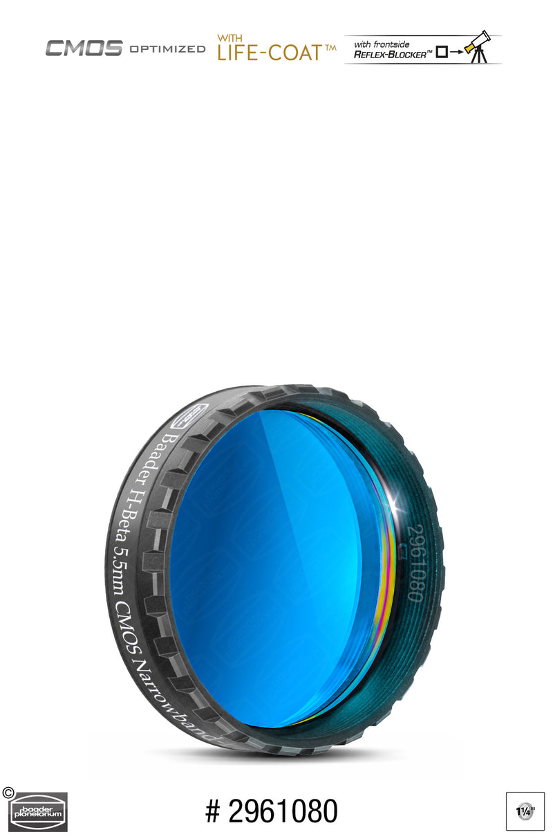 Baader H-beta Narrowband-Filter (5.5nm)- CMOS-optimized