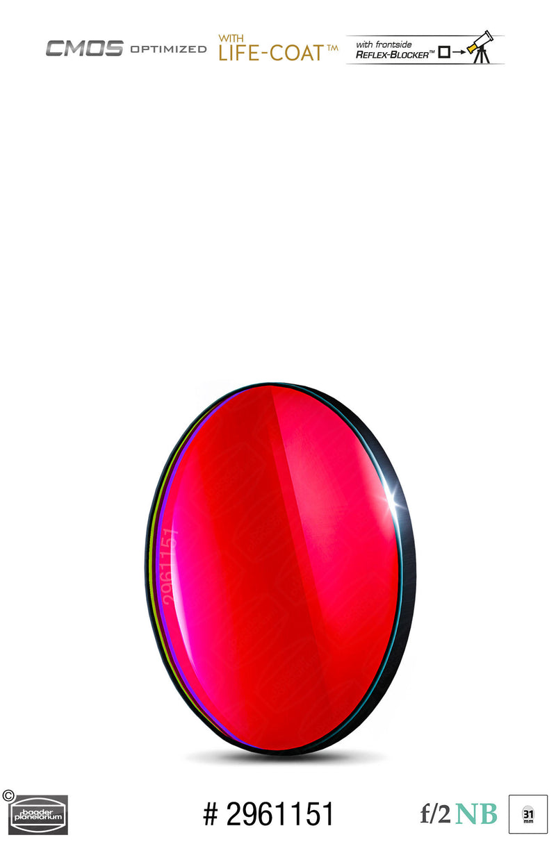 Baader 6.5nm f/2 Highspeed Filters- CMOS-optimized (H-alpha, O-III, S-11)