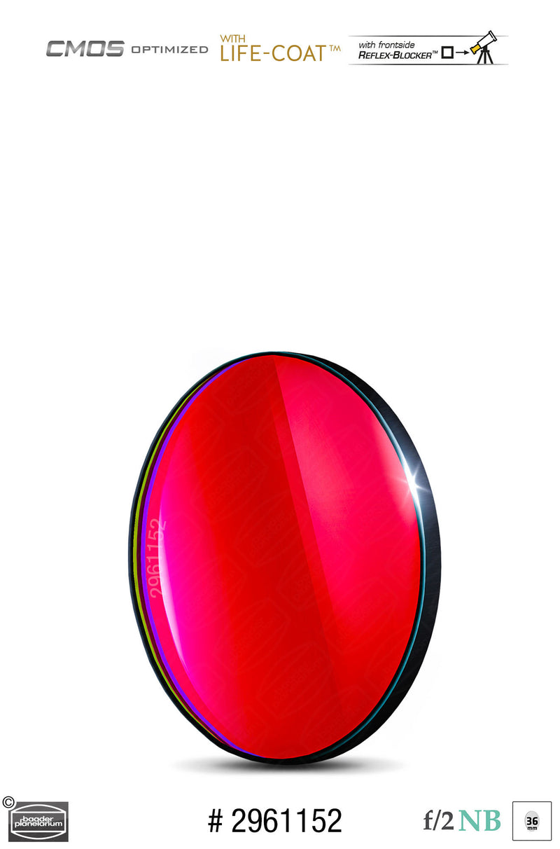 Baader 6.5nm f/2 Highspeed Filters- CMOS-optimized (H-alpha, O-III, S-11)