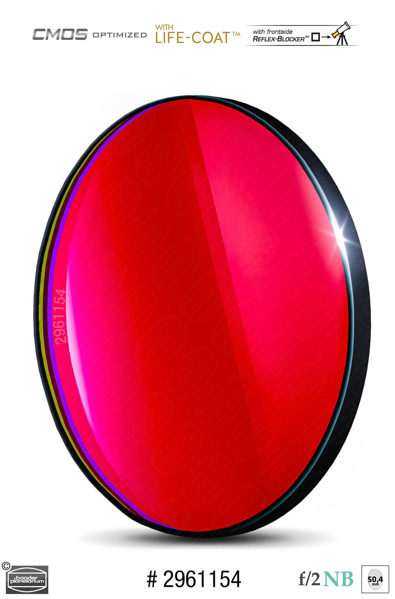 Baader 6.5nm f/2 Highspeed Filters- CMOS-optimized (H-alpha, O-III, S-11)