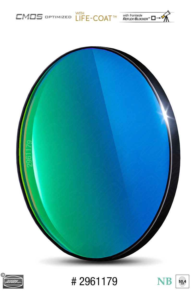 Baader 6.5nm Narrowband Filters- CMOS-optimized (H-alpha, O-III, S-11)