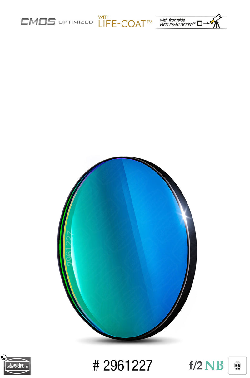 Baader 6.5nm f/2 Highspeed Filters- CMOS-optimized (H-alpha, O-III, S-11)