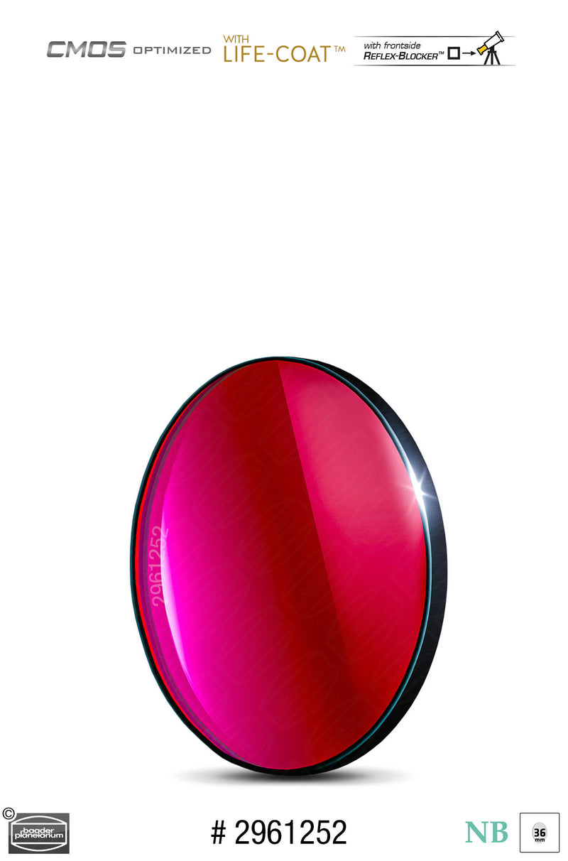 Baader 6.5nm Narrowband Filters- CMOS-optimized (H-alpha, O-III, S-11)