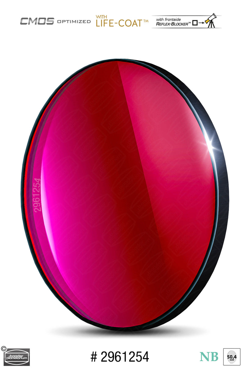 Baader 6.5nm Narrowband Filters- CMOS-optimized (H-alpha, O-III, S-11)