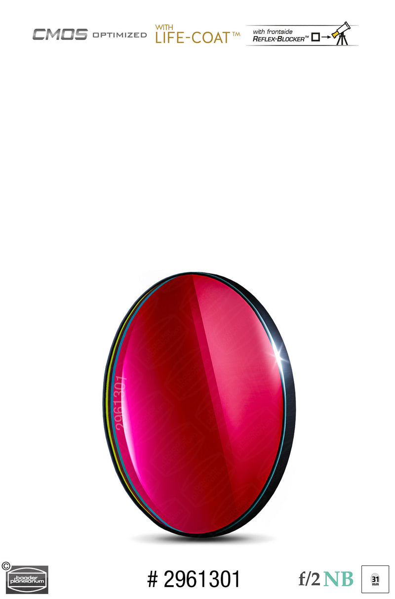 Baader 6.5nm f/2 Highspeed Filters- CMOS-optimized (H-alpha, O-III, S-11)