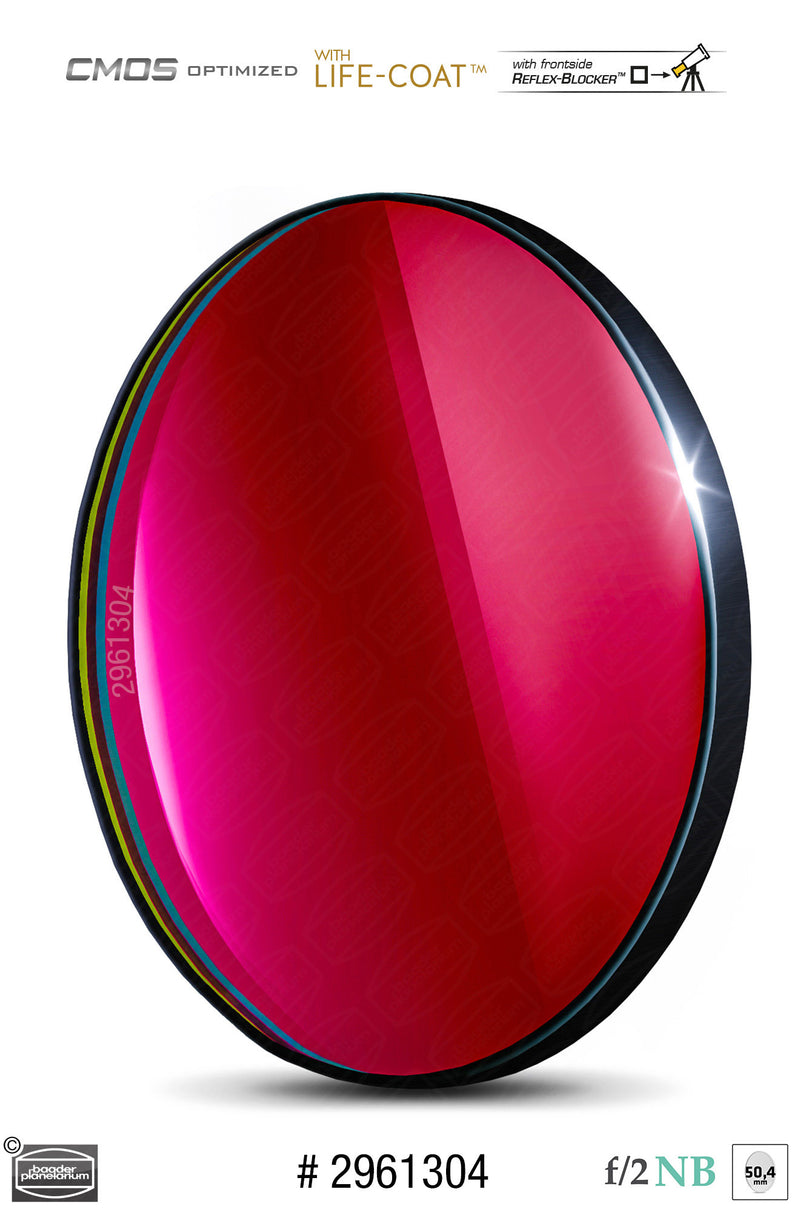 Baader 6.5nm f/2 Highspeed Filters- CMOS-optimized (H-alpha, O-III, S-11)