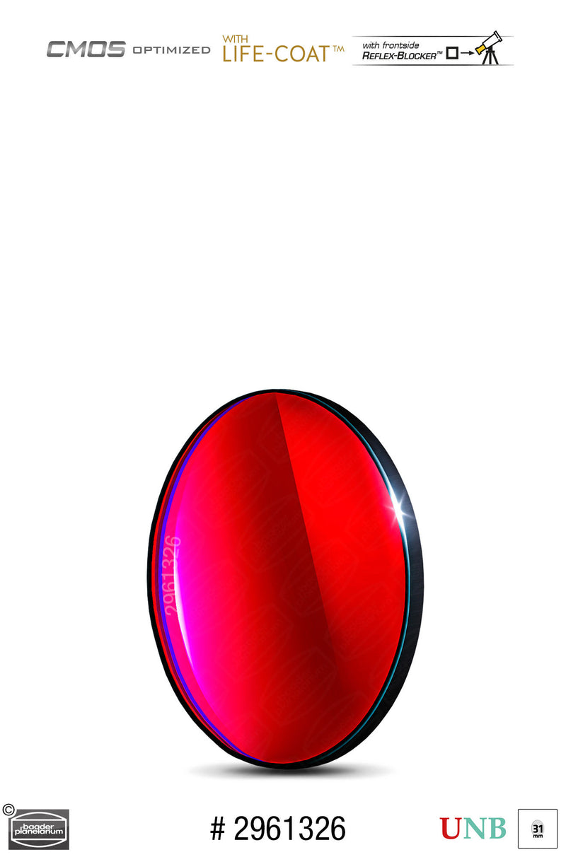 Baader 3.5nm / 4nm Ultra-Narrowband Filters- CMOS-optimized (H-alpha, O-III, S-11)