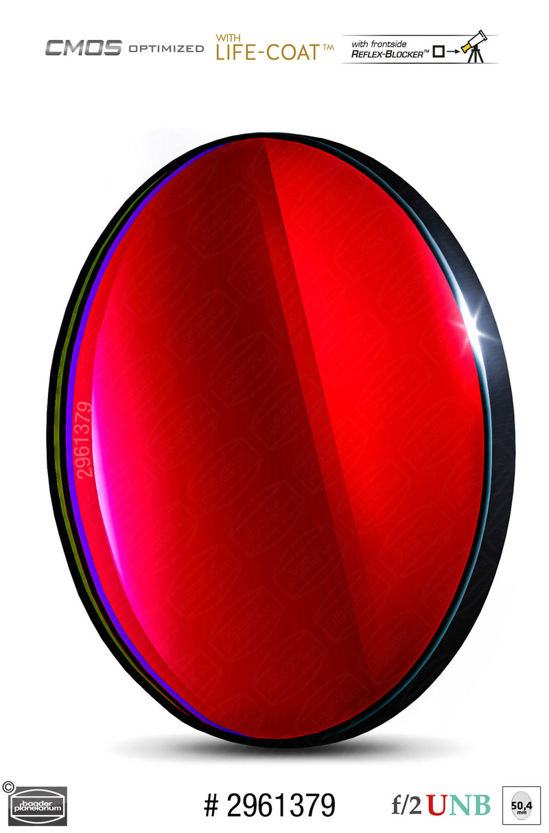 Baader 3.5 / 4nm f/2 Ultra-Highspeed Filters- CMOS-optimized (H-alpha / O-III / S-II)