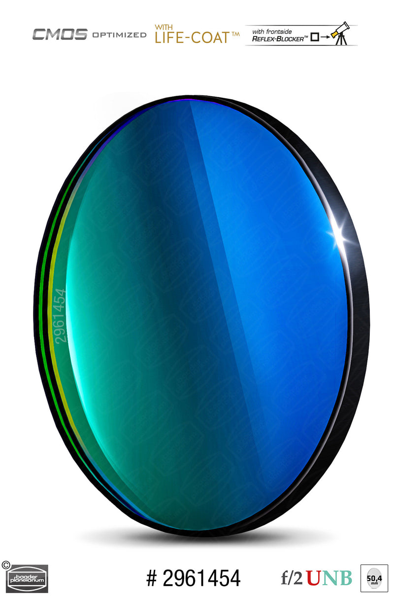 Baader 3.5 / 4nm f/2 Ultra-Highspeed Filters- CMOS-optimized (H-alpha / O-III / S-II)