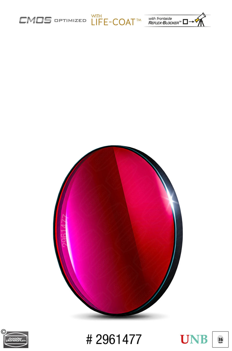 Baader 3.5nm / 4nm Ultra-Narrowband Filters- CMOS-optimized (H-alpha, O-III, S-11)
