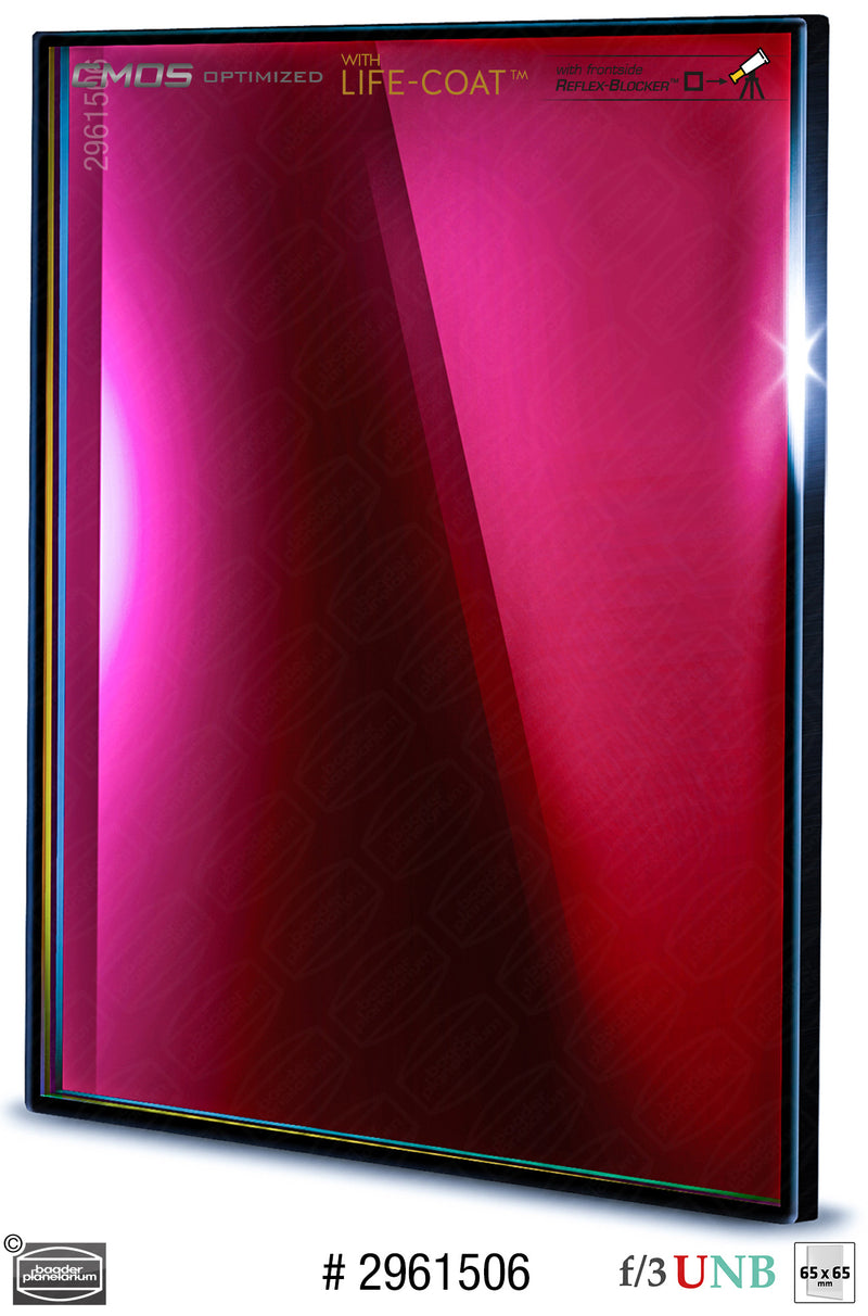 Baader 3.5 / 4nm f/3 Ultra-Highspeed Filters- CMOS-optimized (H-alpha / O-III / S-II)